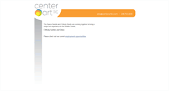Desktop Screenshot of centerartllc.com