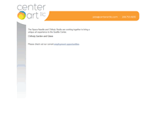 Tablet Screenshot of centerartllc.com